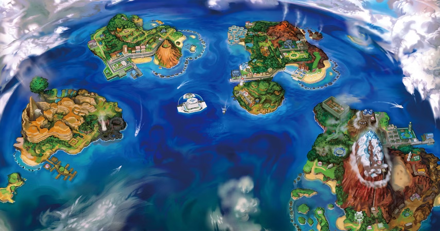 Alola region map