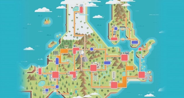 Sinnoh region map